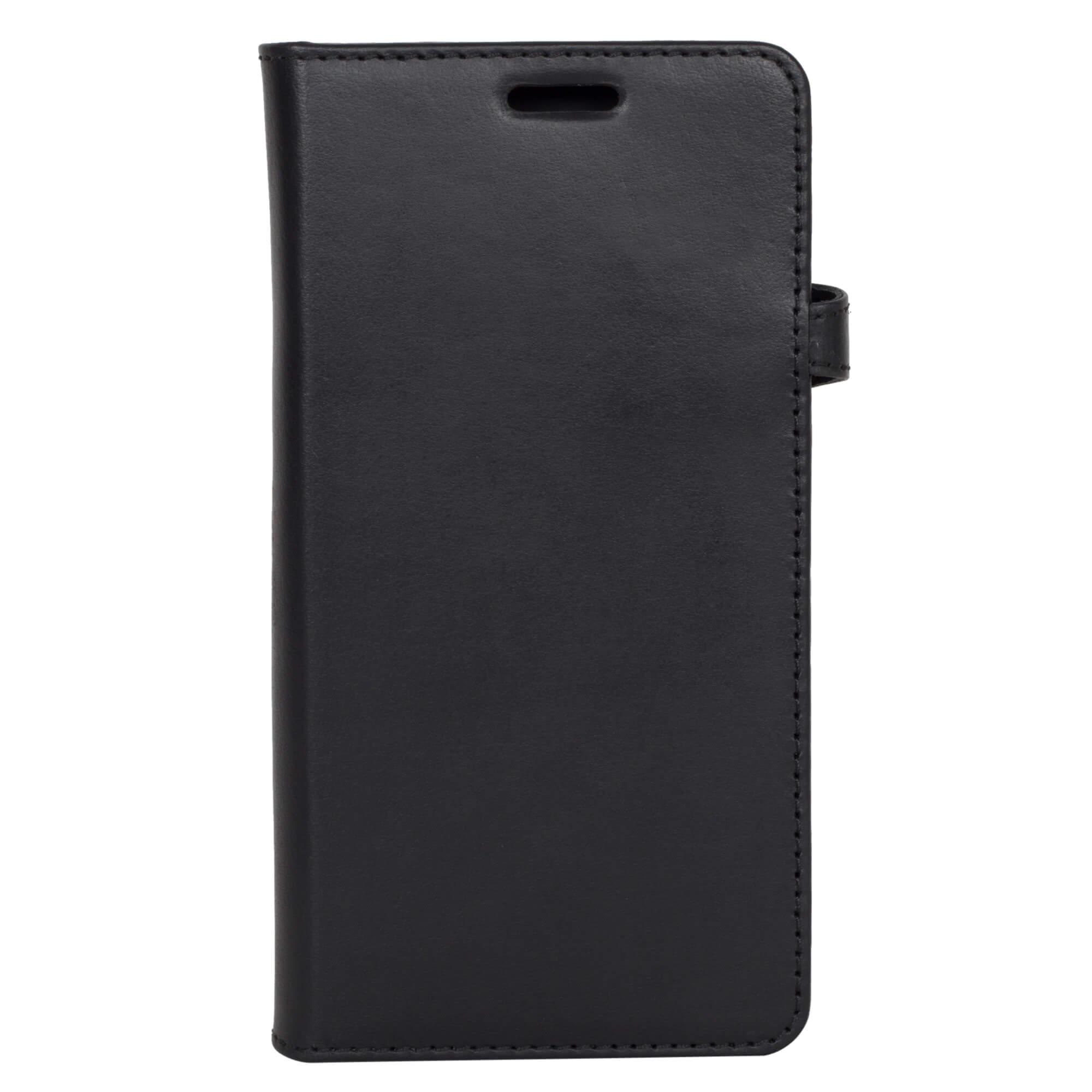BUFFALO äkta läder Plånboksfodral Samsung Galaxy S9 - Svart
