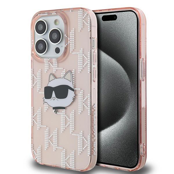 Karl Lagerfeld iPhone 13 Pro Max Mobilskal IML Choupette Head - Rosa | 2353 | AlltMobil
