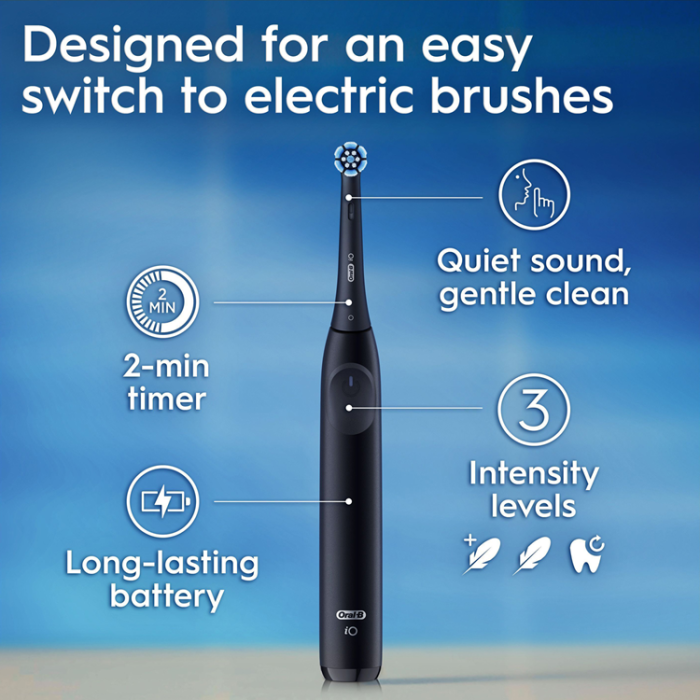 Oral B - Oral B Eltandborste iO2 Series Duo Night Black / Calm Pink