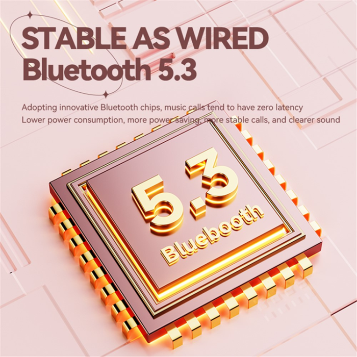 A-One Brand - Over-Ear Trådlösa Hörlurar för Barn Bluetooth Cat RGB-ljus KE-30