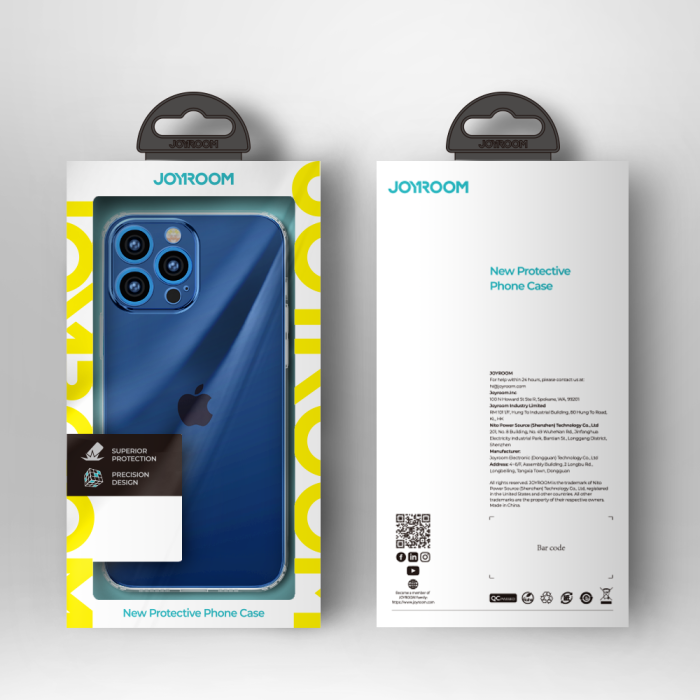 Joyroom - Joyroom New T Silicon Skal iPhone 13 Pro - Transparent