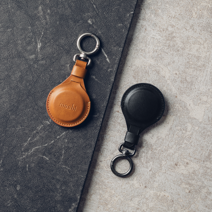 Moshi - Moshi Airtag Key Ringhållare - Svart