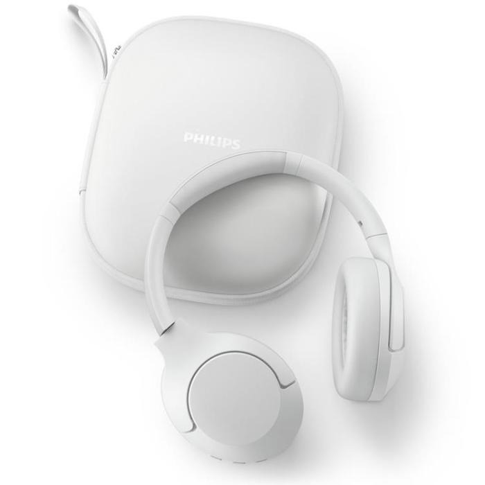 Philips - PHILIPS TAH8506BK Trådlösa Hörlurar,Brusreducering Pro - Vit