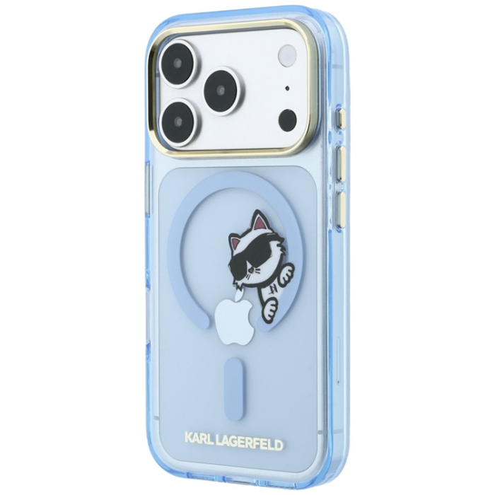 KARL LAGERFELD - Karl Lagerfeld Mobilskal För iPhone 18 Pro/17 Pro Magsafe Peekaboo Logo