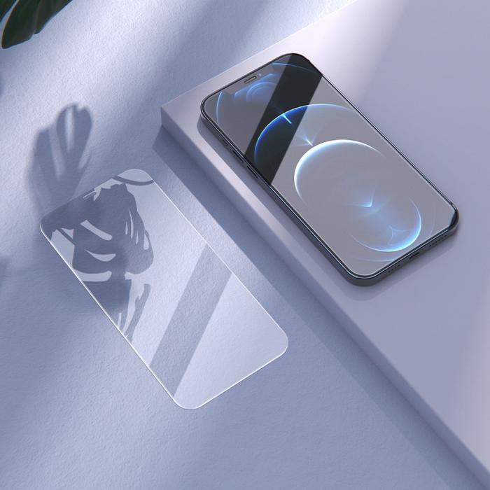 Hoco - [2 PACK] HOCO HD Full Glue Härdat Glas iPhone 12 Pro Max