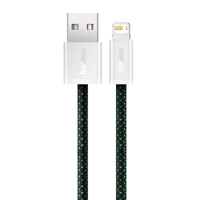 UTGATT1 - Baseus USB-A Till Lightning Kabel 2m - Grön