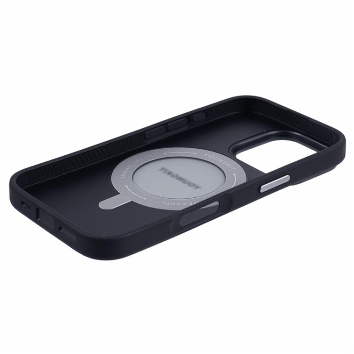 A-One Brand - Youngkit iPhone 16 Pro Max Mobilskal Magafe Rotating Kickstand