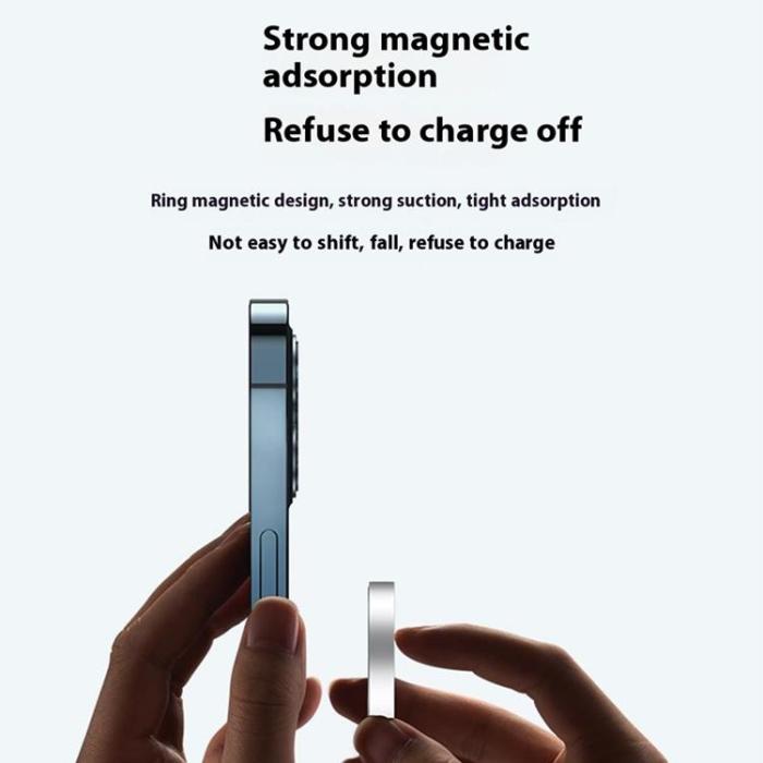 WIWU - WIWU Qi2 MagSafe Trådlös Laddare iPhone med Typ-C-kabel Wi-W029