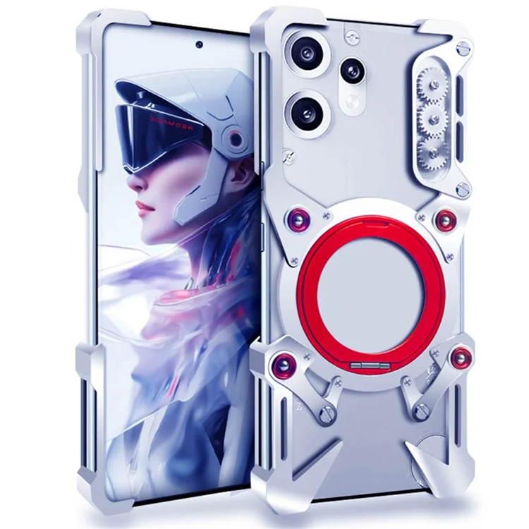 Nothing CMF Phone 2 Pro Mobilskal Magsafe Bumper Kickstand - Silver | 2353 | AlltMobil