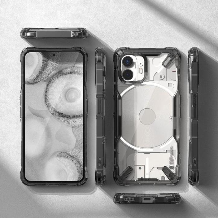 Ringke - Ringke Nothing Phone 2 Mobilskal Fusion X - Smoke Svart