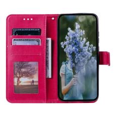 OEM - Samsung Galaxy A57 Pl&aring;nboksfodral Konstl&auml;der - Rosa