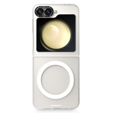 YOUNGKIT - YOUNGKIT Galaxy Z Flip 6/7 FE Mobilskal Anti-Fingerprint - Vit