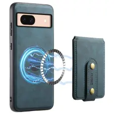 DENIOR - DENIOR D14 Google Pixel 8a St&auml;llfodral KonstL&auml;der Bl&aring;