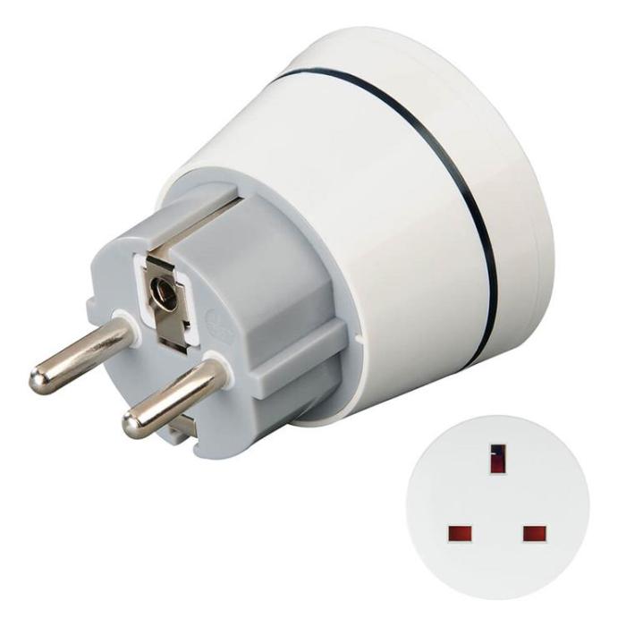 UTGATT - HAMA Reseadapter Typ G Storbritannien-EU