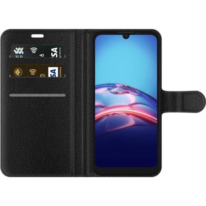 iSecrets - Plånboksfodral till Motorola Moto E6i med Litet Hjärta
