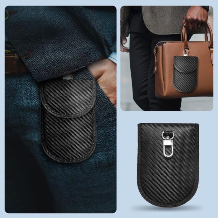 Tech-Protect - Tech-Protect Nyckellös RFID Signal Blocker Faraday Skal - Carbon