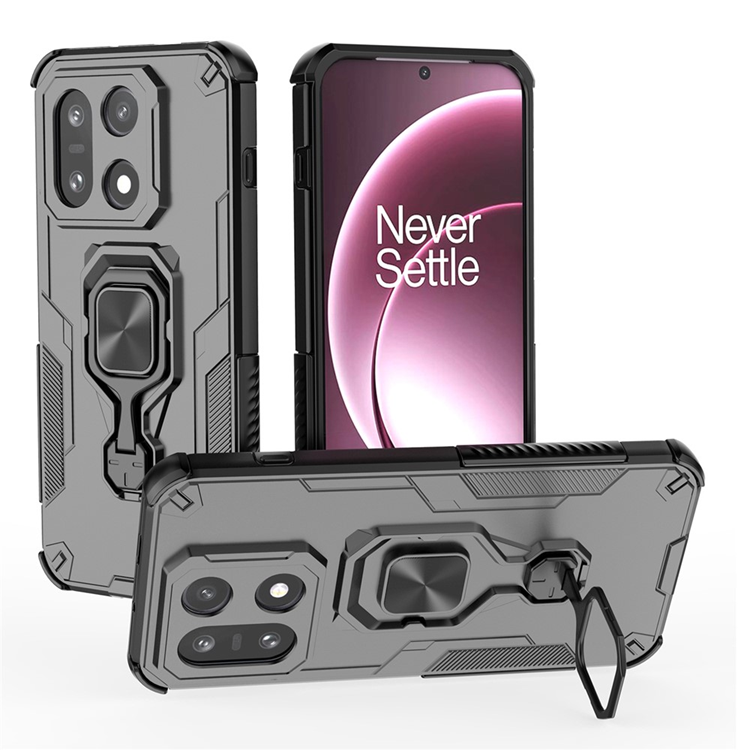 Mobilskal till OnePlus 15 5G Rotatable Ring Kickstand (Svart) | 2353 | AlltMobil