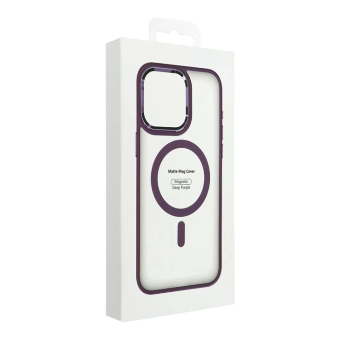OEM - iPhone 15 Mobilskal Magsafe Matte - Lila