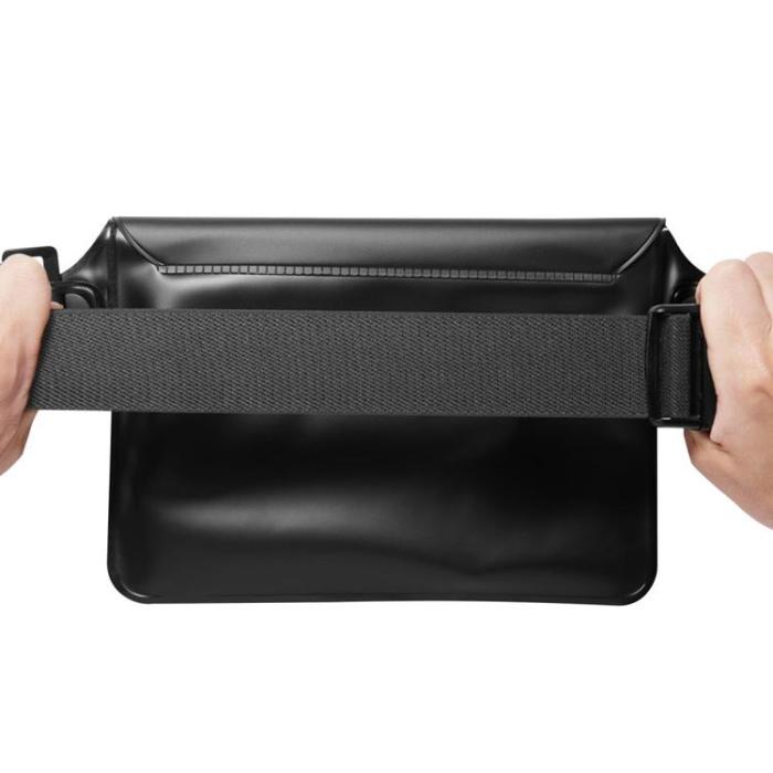 Spigen - Spigen 2-Pack Universal Vattentät Midjeväska A620 - Svart