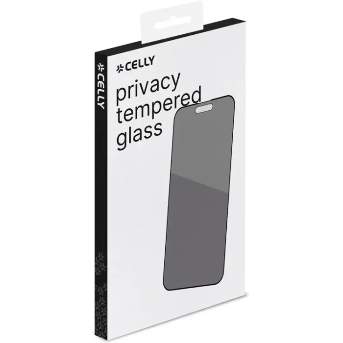 Celly - Celly iPhone 15 Pro Max Skärmskydd i Härdat glas Privacy