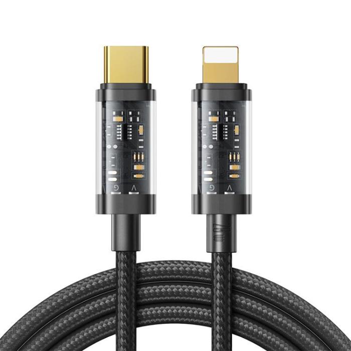 Joyroom - Joyroom USB-C till Lightning kabel 20W 1.2m - Svart