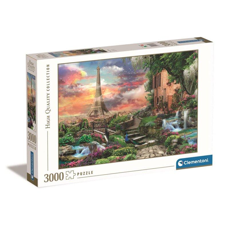 CLEMENTONI Pussel 3000 Pcs High Quality Collection Paris Dream