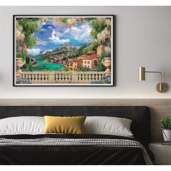 CLEMENTONI - CLEMENTONI Pussel 3000 Pcs High Quality Collection Lush Terrace On Lake