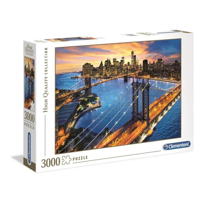 CLEMENTONI - CLEMENTONI Pussel 3000 Pcs High Quality Collection New York