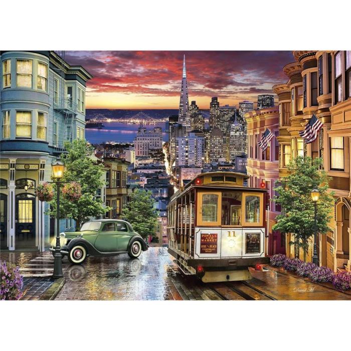 CLEMENTONI - CLEMENTONI Pussel 3000 Pcs High Quality Collection San Francisco