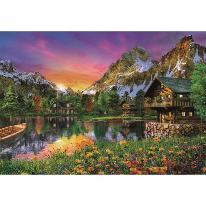 CLEMENTONI - CLEMENTONI Pussel 6000 Pcs High Quality Collection Alpine Lake