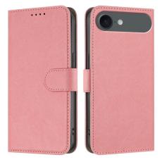 A-One Brand - iPhone Air Plånboksfodral Solid Color - Rosa