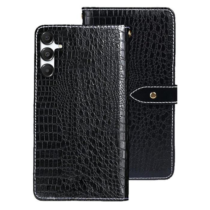 IDEWEI - IDEWEI Mobilfodral för Samsung Galaxy S26 Plus Konstläder Flip - Svart