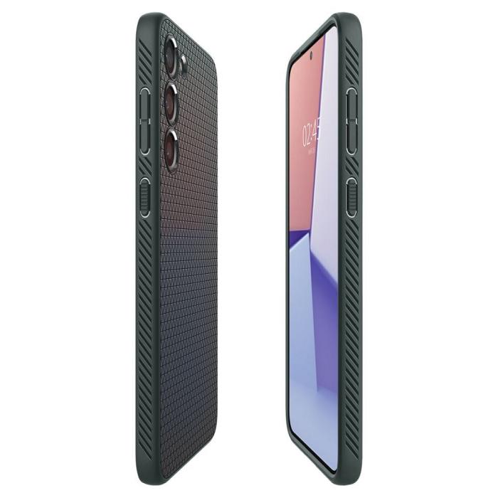 Spigen - Spigen Liquid Air skal för Samsung S23 abyss green