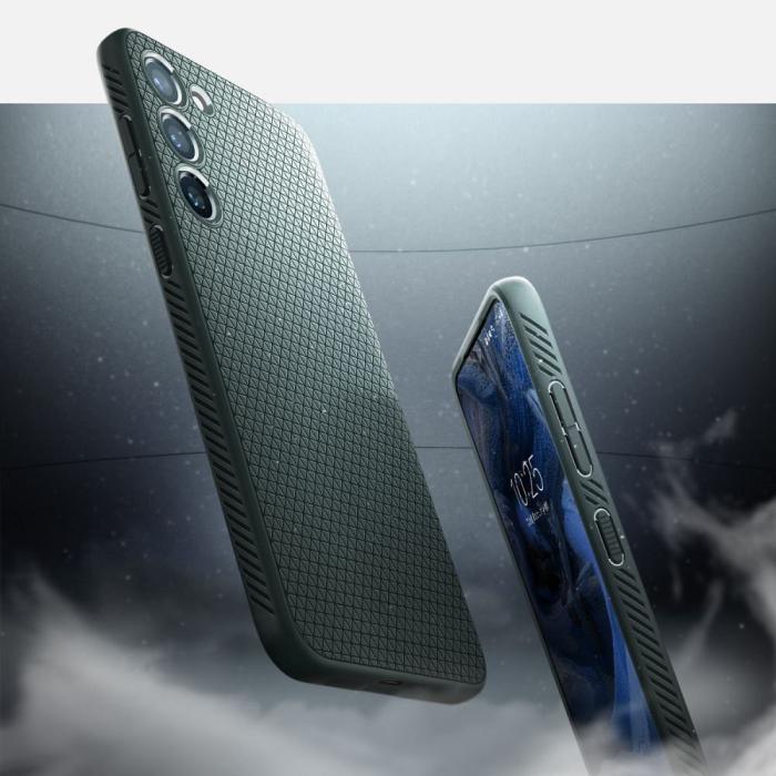 Spigen - Spigen Liquid Air skal för Samsung S23 abyss green
