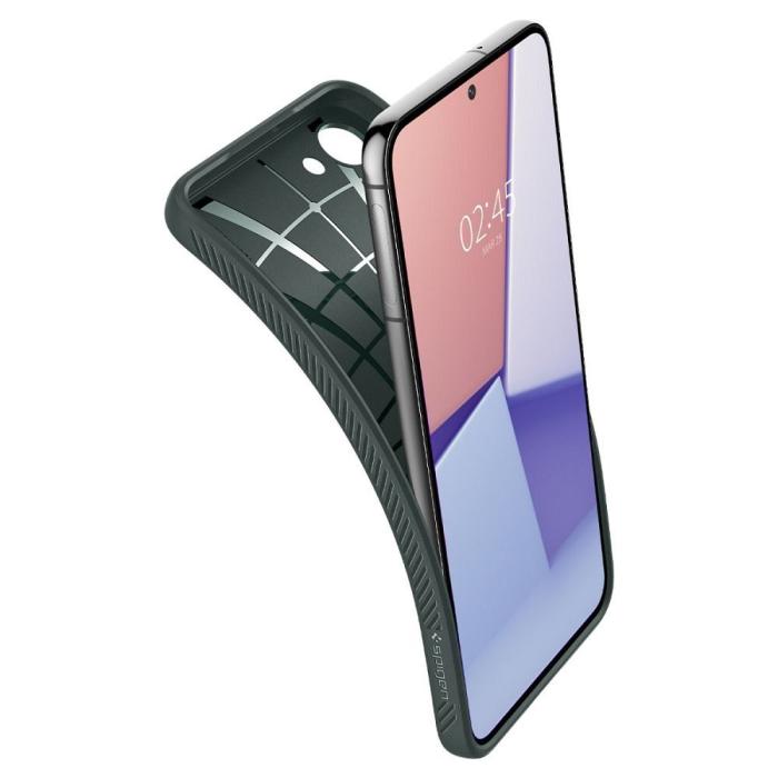 Spigen - Spigen Liquid Air skal för Samsung S23 abyss green