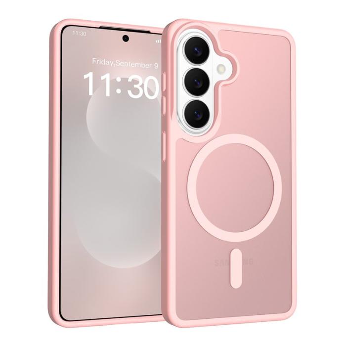 OEM - Mobilskal för Samsung Galaxy S26 Magnetiskt TPU - Rosa