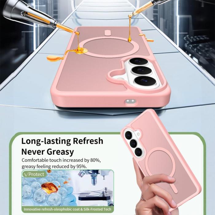 OEM - Mobilskal för Samsung Galaxy S26 Magnetiskt TPU - Rosa