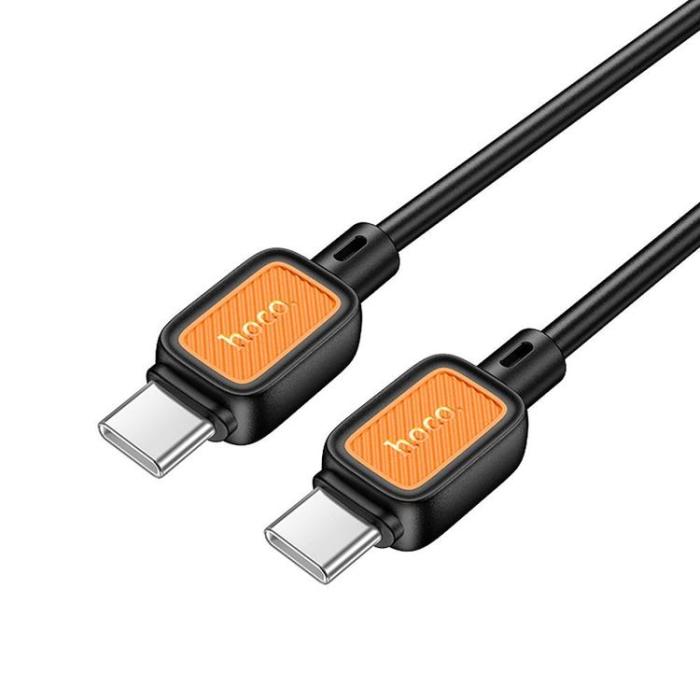 Hoco - HOCO USB-C till USB-C Kabel 3A 60W 1m X108 - Svart