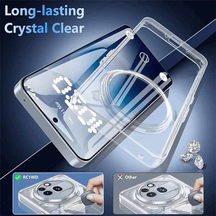 A-One Brand - Nothing Phone (3a) Pro Mobilskal TPU Shockproof - Clear