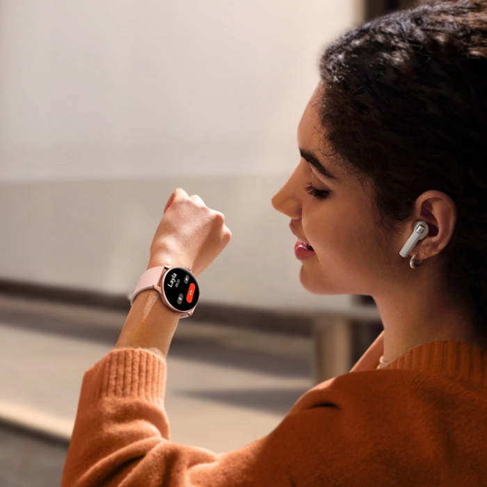 Joyroom - Joyroom Smartklocka med Samtalssvarsfunktion IP68 - Rosa