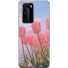 iSecrets - Mobilskal till Huawei P40 Pro med Rosa Tulpaner