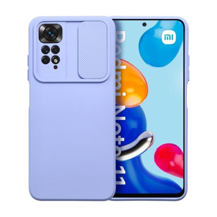 OEM - Xiaomi Redmi 10C Skal Slide - Blå