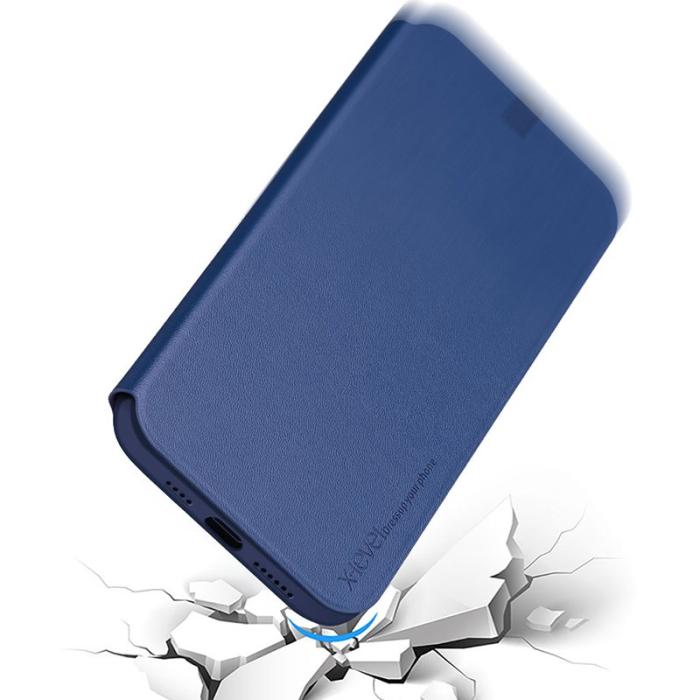 X-Level - X-LEVEL Colorful-2 iPhone 14 Plus Flip Cover Fodral Blå