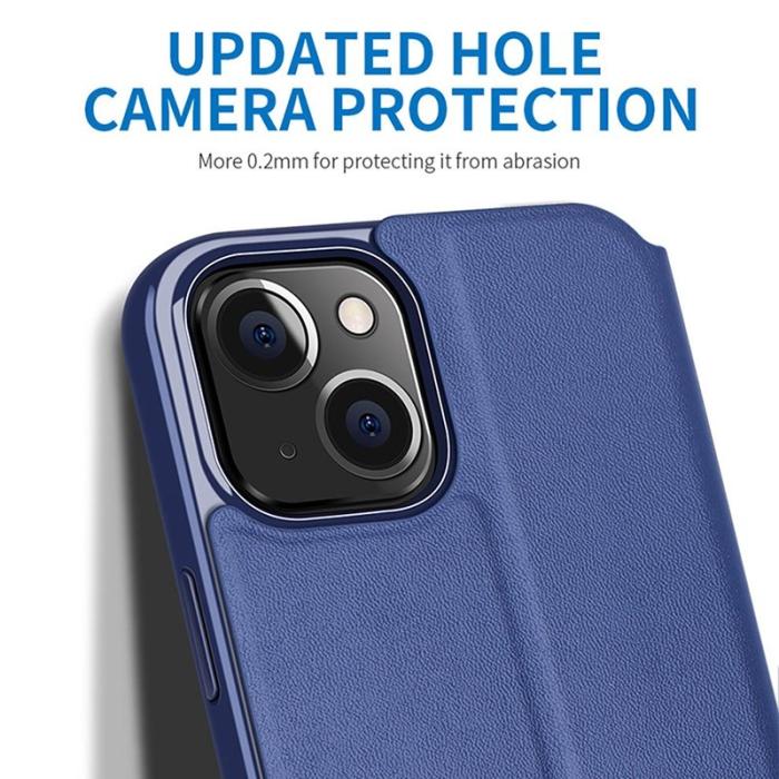 X-Level - X-LEVEL Colorful-2 iPhone 14 Plus Flip Cover Fodral Blå