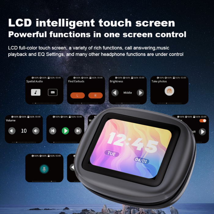 A-One Brand - Trådlösa Bluetooth-Hörlurar Sports Open Ear Hook LX-90