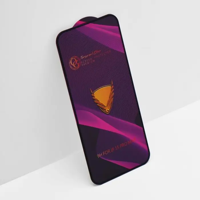 OG - OG Galaxy S21 FE Härdat Glas Skärmskydd Premium - Svart