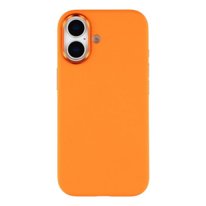 X-Level - X-LEVEL Mobilskal till iPhone 17 MagSafe PU Läder Hård PC - Orange