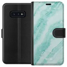 Gustaf - Pl&aring;nboksfodral till Samsung Galaxy S10e med Mint Marble