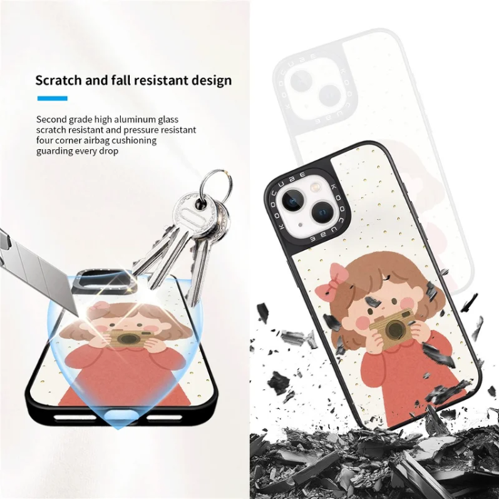 A-One Brand - iPhone 15 Mobilskal MagSafe Aluminium Silikon