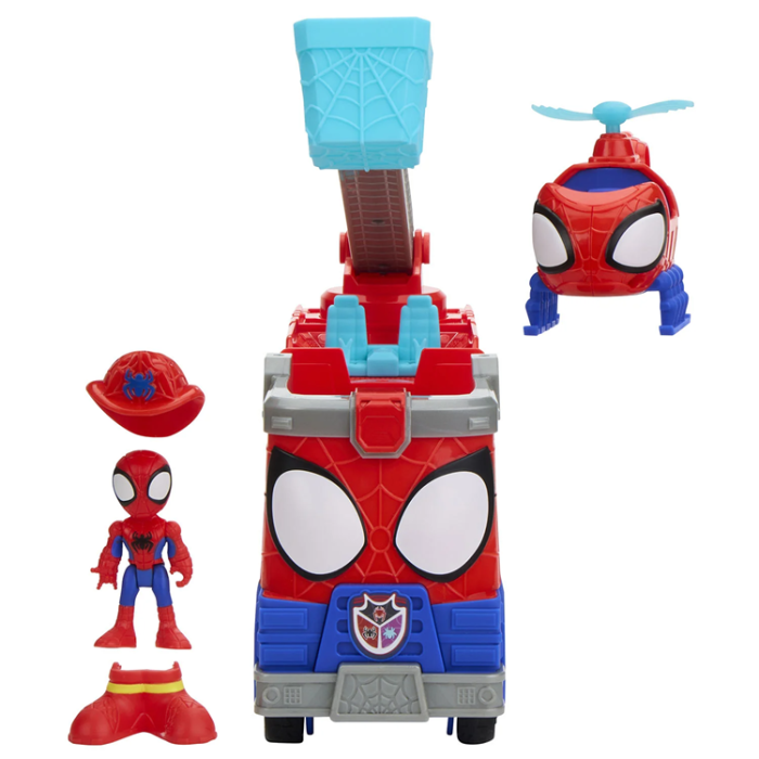 MARVEL - MARVEL SM and AF Rescue Webs Firetruck